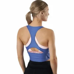 Iso Chill Crop Tank Blue