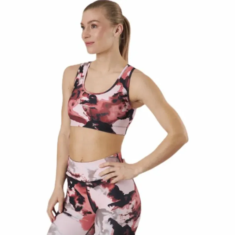 Jabina Life Aop Sports Bra Orange