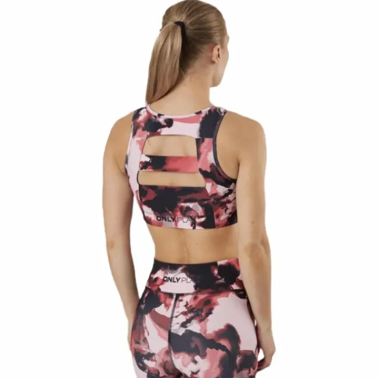 Jabina Life Aop Sports Bra Orange