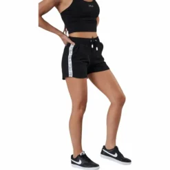 Jadiana Taped Shorts Black