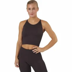 Janing W Rib Seamless Bra Deep Shale