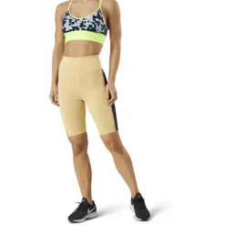 Janni High Waist Shorts Yellow