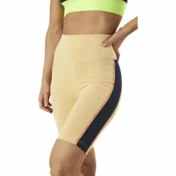 Janni High Waist Shorts Yellow