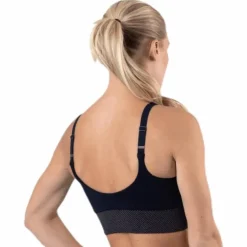 Jaquard Seamless Top Blue