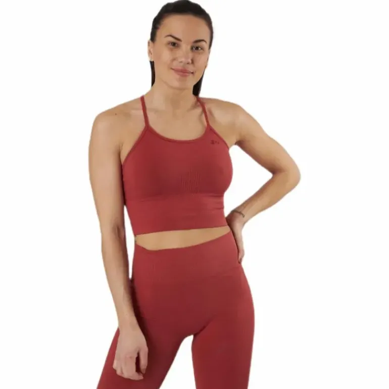 Jari Cir Crop Top Red