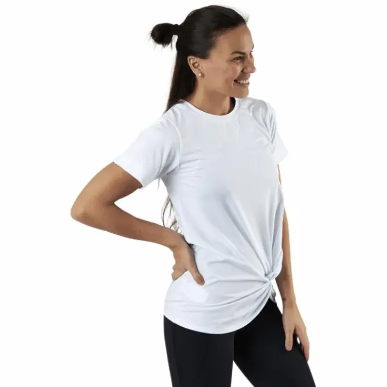 Jolie Knot Tee White