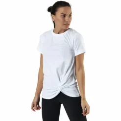 Jolie Knot Tee White