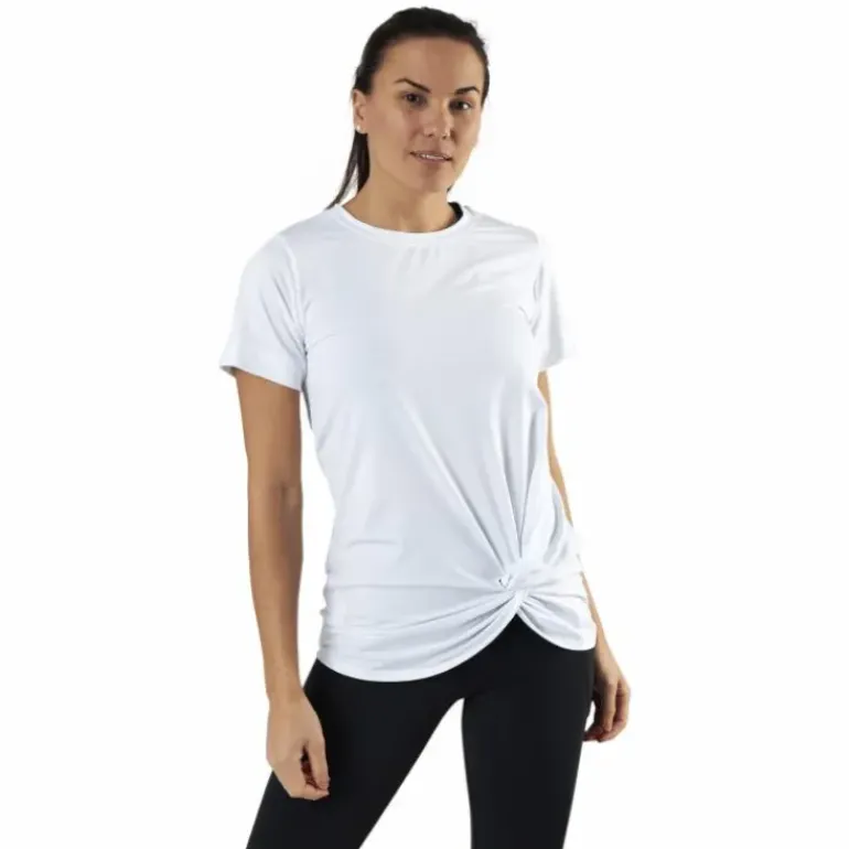 Jolie Knot Tee White