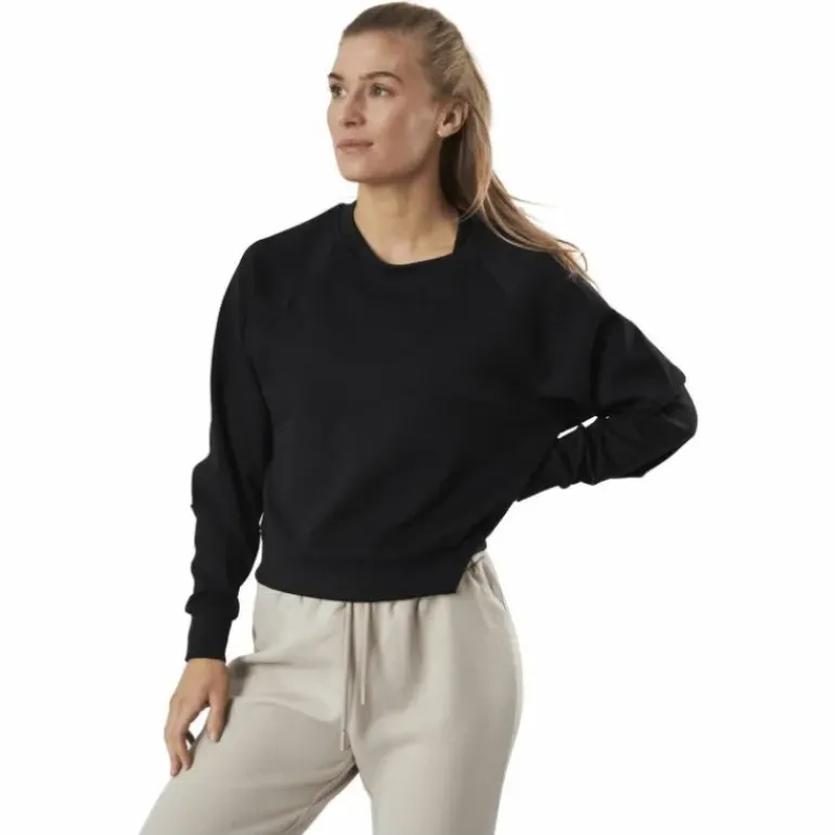 Joy L/S Raglan O-Neck Swt Black