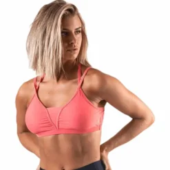 Julie Sport Top Pink/Red