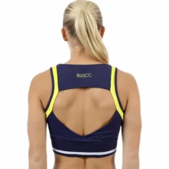 Jump Sports Bra Blue/White/Yellow