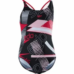Junglespeak Allover Tieback Black/Red