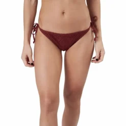Kalani Crochet Tie Tanga Red