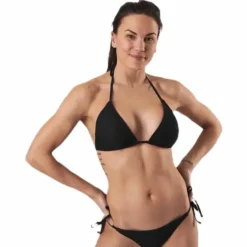 Kalani Crochet Triangle Black