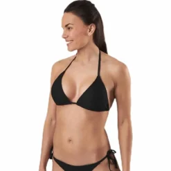 Kalani Crochet Triangle Black