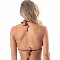Kalani Crochet Triangle Red