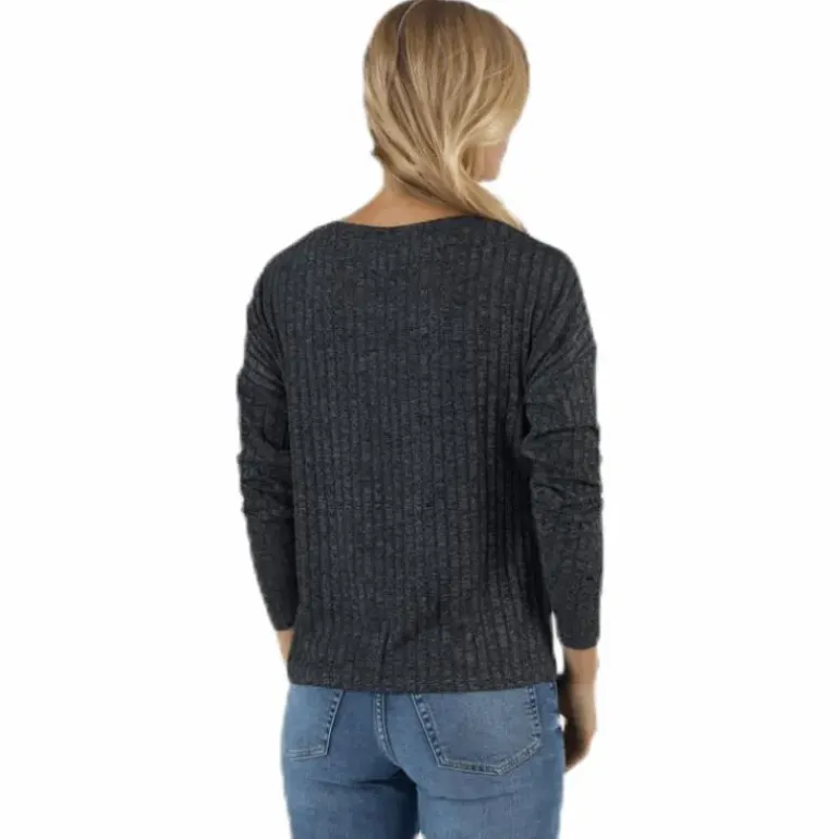 Kally Boatneck 4/5 Top Jrs Grey
