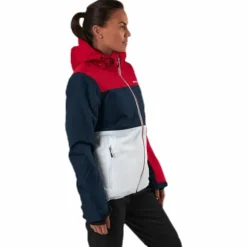 Kamille Ski Jacket W-PRO 10000 Blue/White/Red