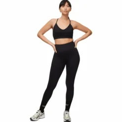 Kay High Waist Tights Black