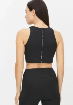 Kay Premium Cropped Top Black