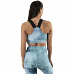 Kay Printed Sports Bra Green