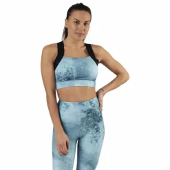 Kay Printed Sports Bra Green