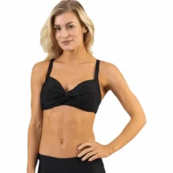 Keleah Supportive Bra Black
