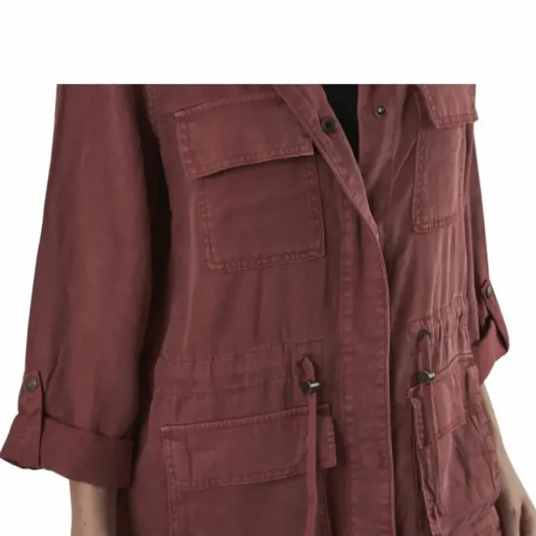 Kenya Life Utility Jacket Cc Otw Red