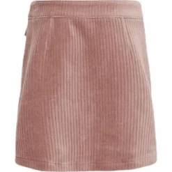 Ketty Cord Button Skirt Pink
