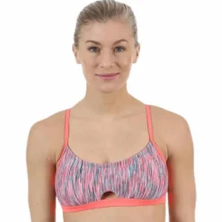 Keyhole Sport Top Blue