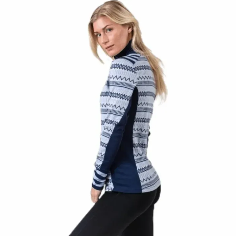 Åkle Half-Zip Shirt Blue