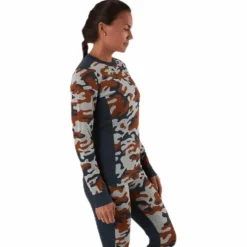 Kongle Long Sleeve Shirt Patterned/Brown