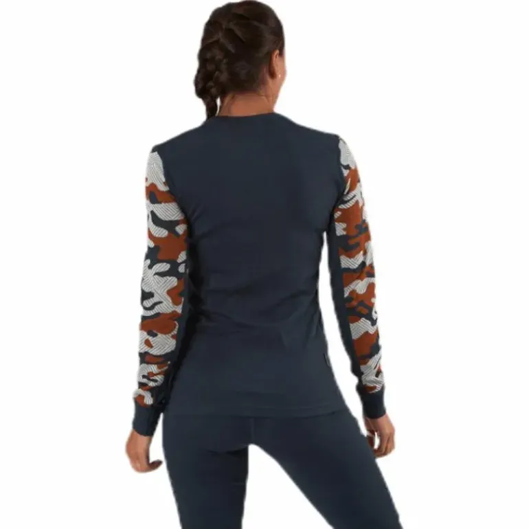 Kongle Long Sleeve Shirt Patterned/Brown