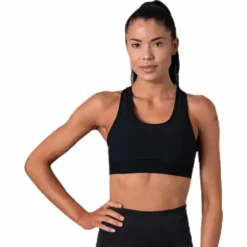 Koray Rib Bra Black