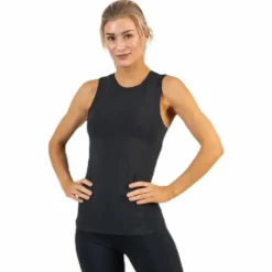 Koray Rib Tank Black