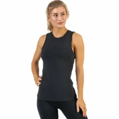 Koray Rib Tank Black