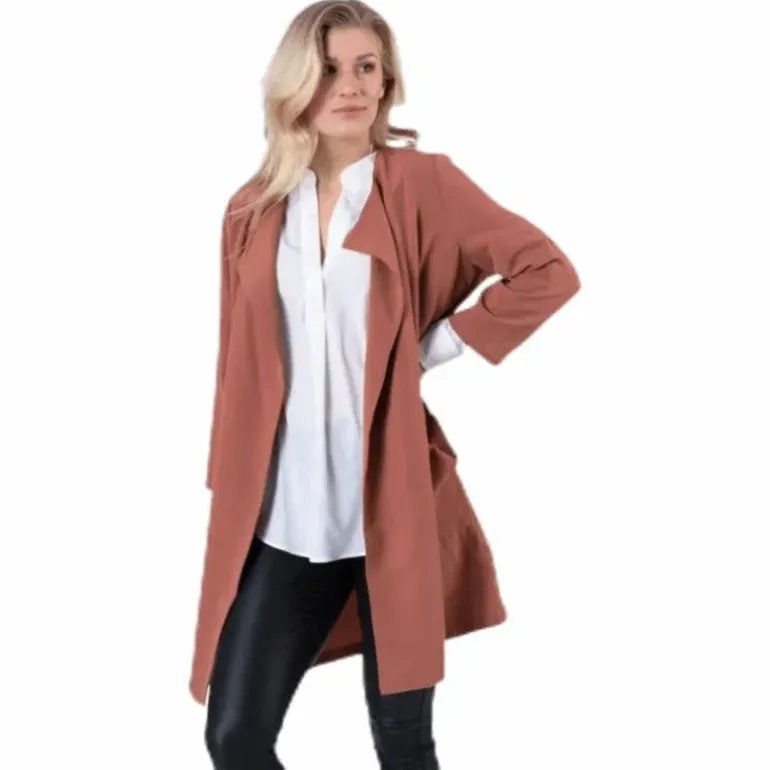 Kornelia 3/4 Coatigan Brown