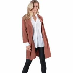 Kornelia 3/4 Coatigan Brown