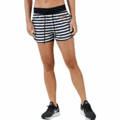 LA Woven Short White/Black