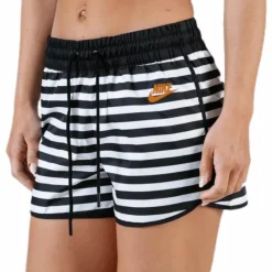 LA Woven Short White/Black
