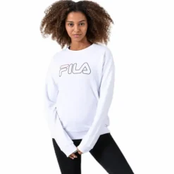Lara Crew Sweat White