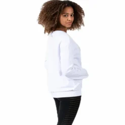 Lara Crew Sweat White