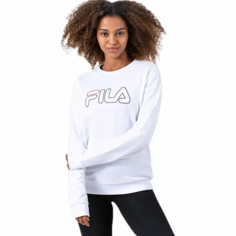 Lara Crew Sweat White