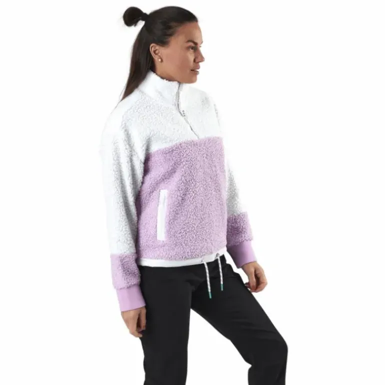 Larosa H/Z Sherpa Fleece Pink/White