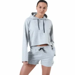 Leanna Cropped Hoody Grey
