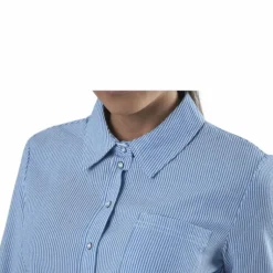 Lecey Ls Stripe Knot Dnm Shirt White
