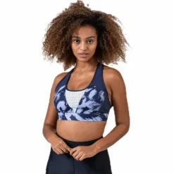 Les Mills Hero Racer Bra Blue/White
