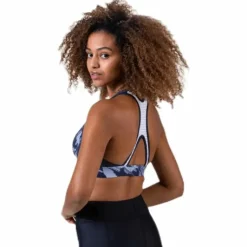 Les Mills Hero Racer Bra Blue/White