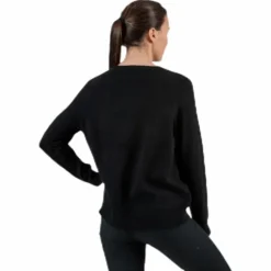 Lesly Kings L/S Pullover Knt Black