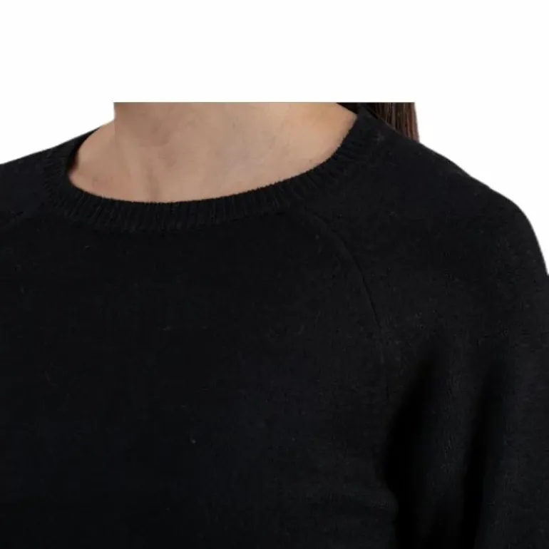 Lesly Kings L/S Pullover Knt Black